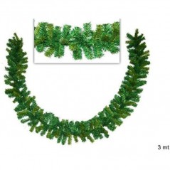 INGROSSO ARTICOLI NATALIZI GHIRLANDA 3MT BICOLORE 8033113315763 INGROSSO ADDOBBI ALBERO NATALE GHIRLANDE NATALIZIE