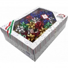 INGROSSO CARTOLERIA STELLA METAL MM.10 100 PZ. 8006752992022 INGROSSO ARITCOLI PER CONFEZIONI COCCARDE PER PACCHI REGALO