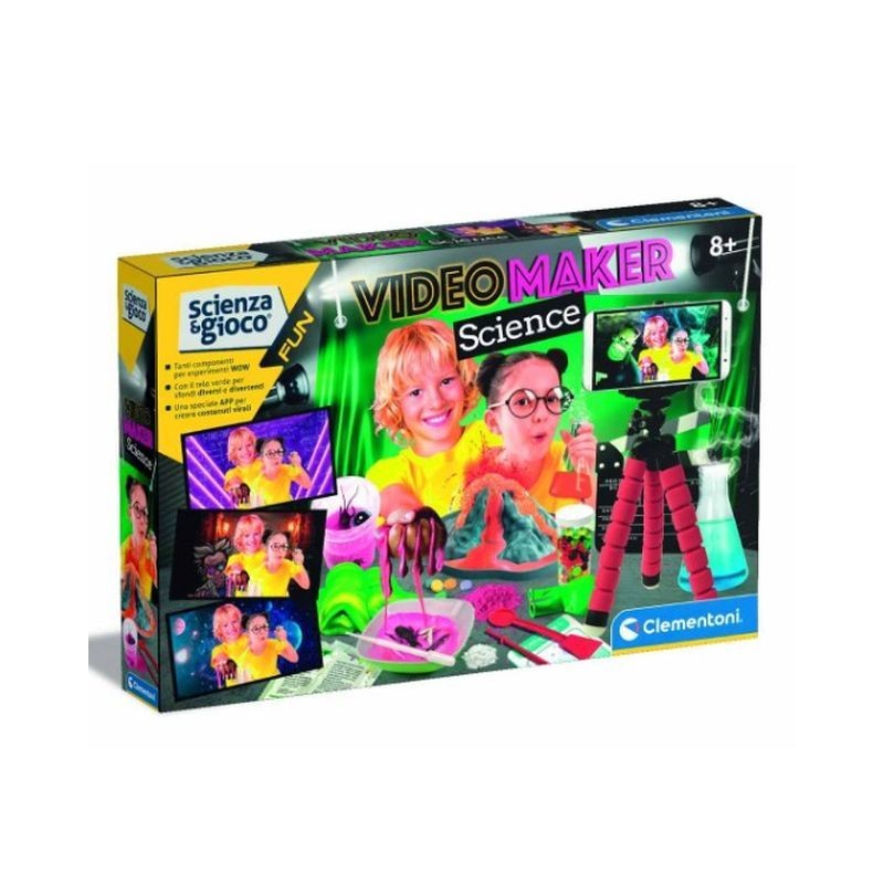 VIDEO MAKER LAB EAN 8005125192953 INGROSSO SCIENZA E GIOCO CLEMENTONI