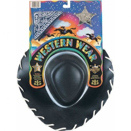 INGROSSO CARNEVALE KIT WESTERN ASS. 0630115176200 INGROSSO ARTICOLI CARNEVALE SET E ACCESSORI TRAVESTIMENTI