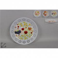 INGROSSO CAKE DESIGN CAKE DESIGN VASSOIO TONDO 28CM C/INC.FANT. FRUTTA AS 8034048496107 INGROSSO ACCESSORI CAKE DESIGN