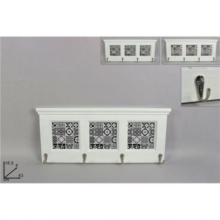 INGROSSO CASALINGHI APPENDINO LEGNO MAIOLICA 2ASS3 POSTI 8034048574362 INGROSSO ARTICOLI PER CASA