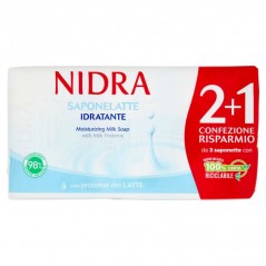 INGROSSO PROFUMERIA NIDRA SAPONETTA LATTE 90GR 3PZ 8003510034406 INGROSSO ARTICOLI IGIENE E SALUTE SAPONE MANI E SAPONETTE