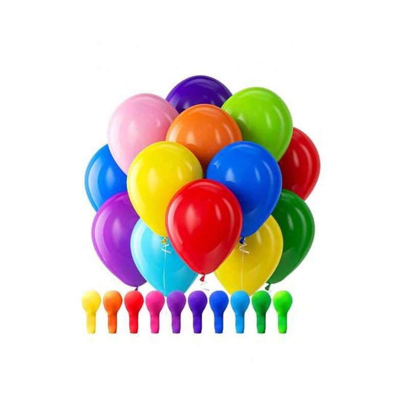 PALLONCINI MEDIUM PZ.25 ASSORTITI EAN 8025817001301 INGROSSO PALLONCINI COMPLEANNO