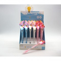 INGROSSO CARTOLERIA PENNA UNICORNO C/LUCE 8021029349538 INGROSSO PENNE REFIL MARCATORI EVIDENZIATORI