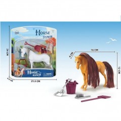 INGROSSO GIOCATTOLI SET CAVALLO C/ACC. HORSE RANCH (21