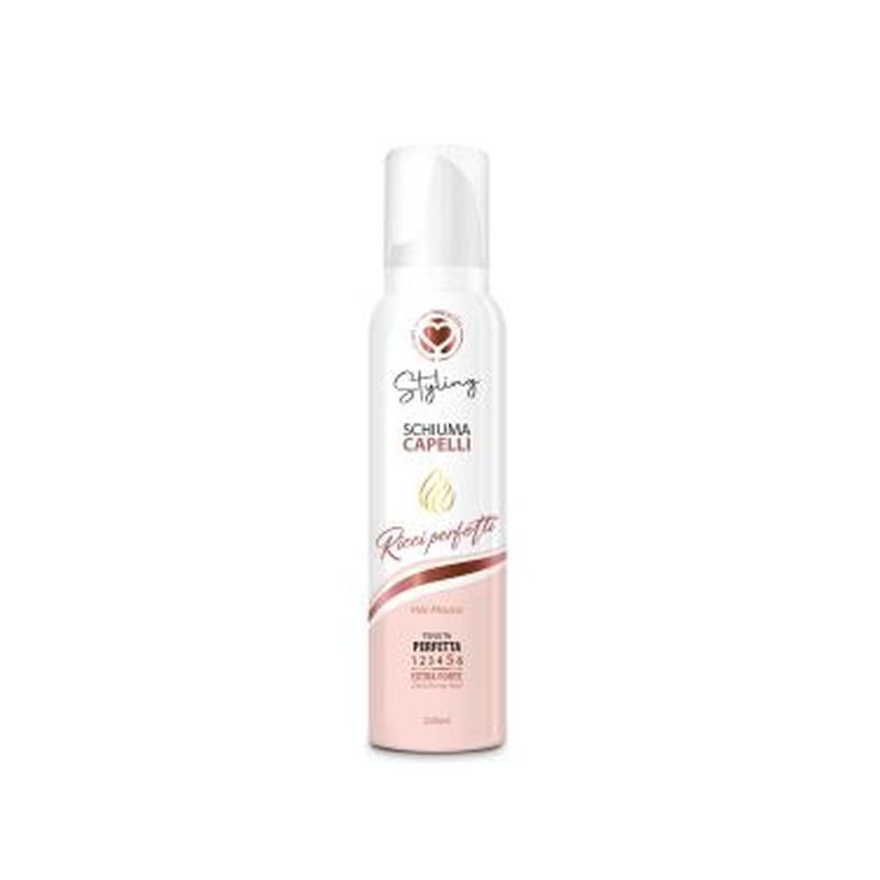 SCHIUMA CAPELLI RICCI 200ML PROFESSIONAL EAN 8058951021966 INGROSSO GEL E TINTURE PER CAPELLI