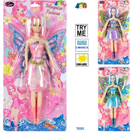 SET MAGICA FATINA CON LUCE-MUSICA ASS EAN 8034094804369 INGROSSO GIOCHI DA EDICOLA