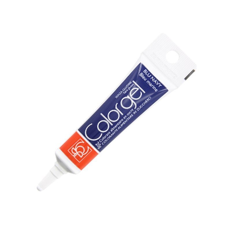 COLOR GEL 20G BLU NAVY EAN 8019447219571 INGROSSO PASTA DI ZUCCHERO