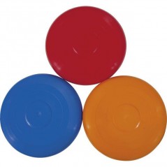 INGROSSO FRESBEE D.27 IN 3 COLORI ASSORTITI 8002936074003 INGROSSO ARTICOLI ESTIVI GIOCHI MARE