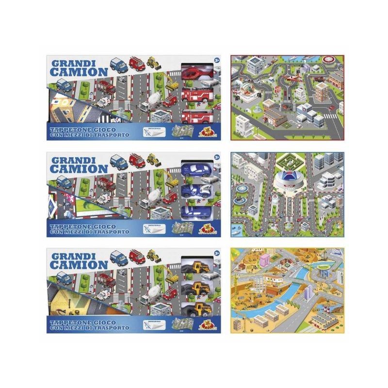 TAPPETO GIOCO 3ASS 80x60cm C/3 MEZZI EAN 8009549371925 INGROSSO TAPPETI SEDIE PER BAMBINI TAPPETO GIOCO 3ASS 80x60cm C/3 MEZZI EAN 8009549371925 INGROSSO TAPPETI SEDIE PER BAMBINI