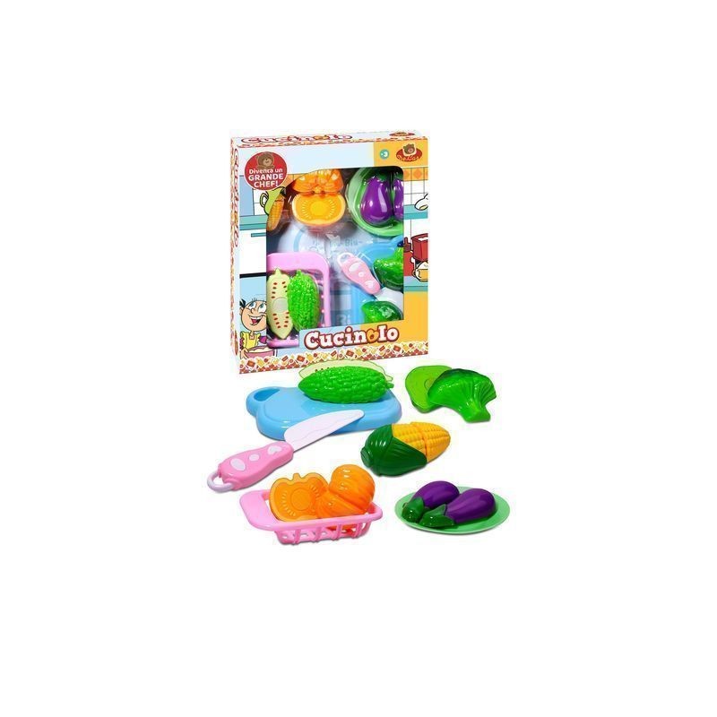 SET ORTOFRUTTA C/VELCRO PZ9 H30XL25 CM EAN 8009549372380 INGROSSO GIOCHI DI CUCINA ED ELETTRODOMESTICI