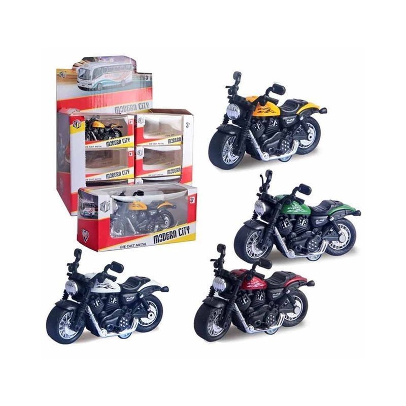 MOTO STARDA DIE CAST H9XL18CM ASS EAN 8009549374414 INGROSSO MODELLINI AUTO