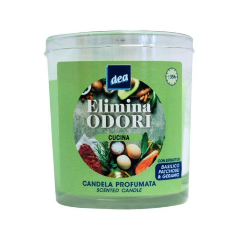 CANDELA BICCH. ELIMINA ODORI CUCINA EAN 07940361 INGROSSO CANDELE PER LA CASA