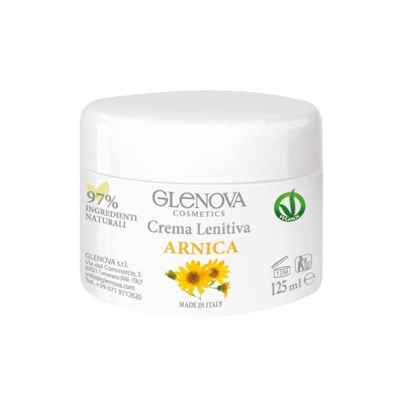 GLENOVA CREMA LENITIVA 125ML ARNICA EAN 8056598440225 INGROSSO ARTICOLI IGIENE ORALE
