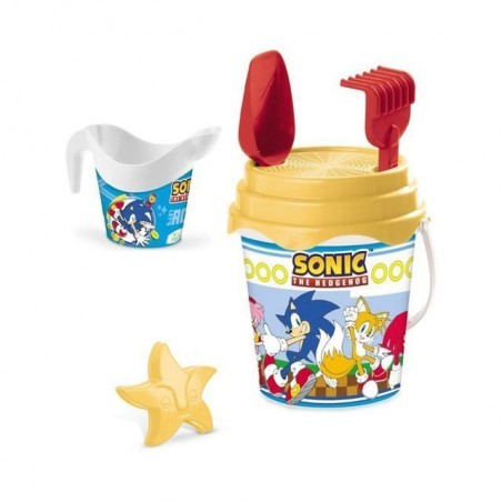 INGROSSO SONIC SET SECCHIELLO D.17 C/INNAFFIATOIO 8001011287079 INGROSSO ARTICOLI ESTIVI SECCHIELLI MARE COMPLETI