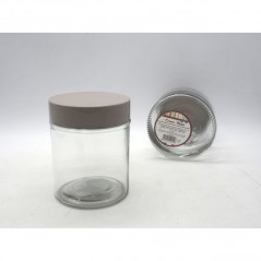 INGROSSO CASALINGHI BARATTOLO VETRO TONDO H12