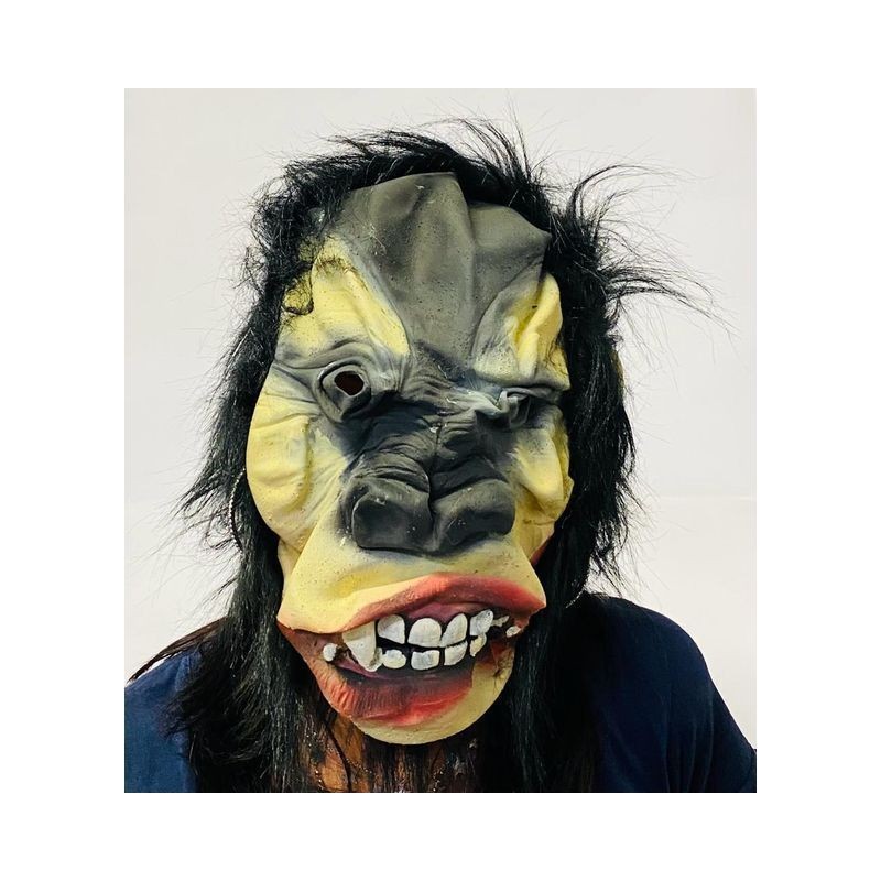 MASCHERA GOMMOSA SCIMPANZE' EAN 8026196210889 INGROSSO MASCHERE DI CARNEVALE
