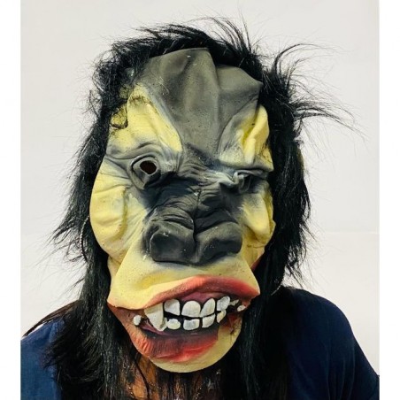 MASCHERA GOMMOSA SCIMPANZE' EAN 8026196210889 INGROSSO MASCHERE DI CARNEVALE