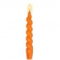 CANDELE TORCIGLIONE CM.20 PZ.6 ARANCIO EAN 0785234300000 INGROSSO CANDELE E LAMPADE NATALIZIE
