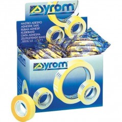 INGROSSO BIADESIVO TRASP. 15x10 C.18 8007717288495 INGROSSO COLLA NASTRI SPAGHI NASTRI ADESIVI