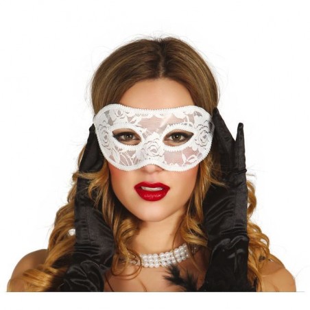 MASCHERA SEXY BIANCA EAN 8434077127001 INGROSSO MASCHERE DI CARNEVALE