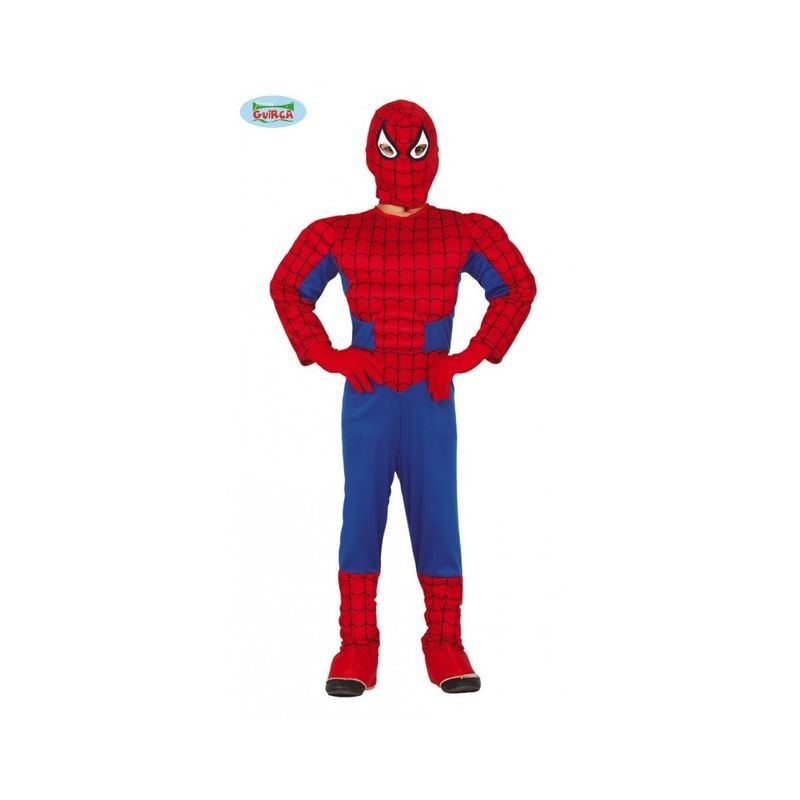 COSTUME SUPER EROE MUSCOLOSO 14 - 16 ANN EAN 8434077773352 INGROSSO COSTUMI CARNEVALE BAMBINO