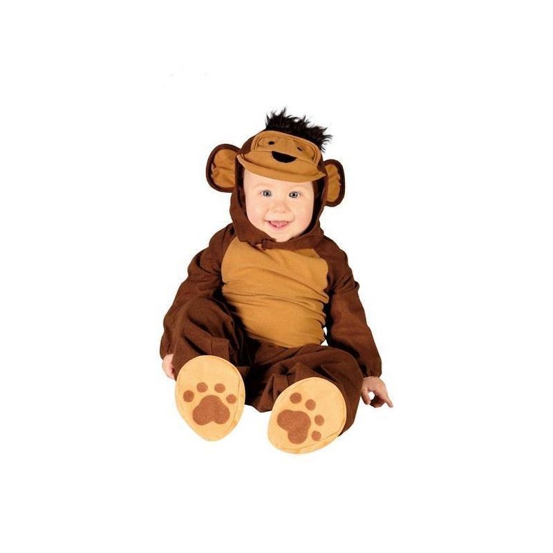 COSTUME BABY SCIMMIA 12 - 18 MESI EAN 8434077826287 INGROSSO COSTUMI CARNEVALE PRIMA INFANZIA