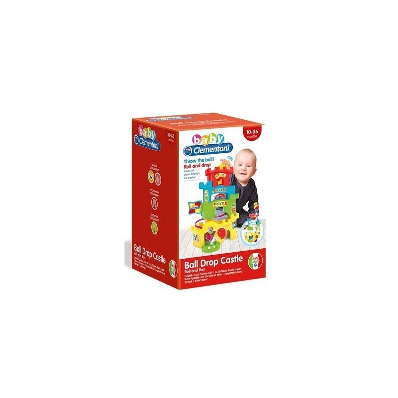 CASTELLO CUCU' SCIVOLA GIU' 15X24X15CM EAN 8005125172269 INGROSSO GIOCHI PRIMA INFANZIA