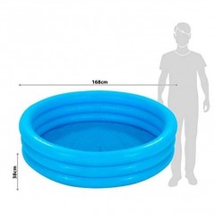 INGROSSO ARTICOLI MARE PISCINA 3 ANELLI BLU cm.168x41 5390584460000 INGROSSO GONFIABILI MARE PISCINE GONFIABILI E ACCESSORI