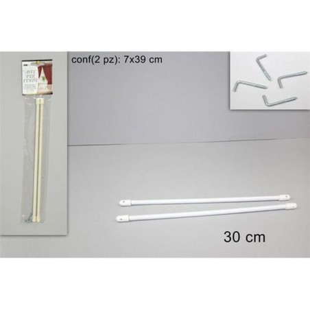 INGROSSO CASALINGHI ASTE PER TENDA PLASTIFICATA 30CM 45/1 8034048121641 INGROSSO FERRAMENTA E IDRAULICA