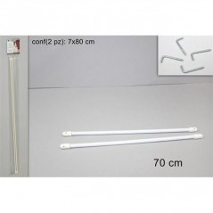 INGROSSO CASALINGHI ASTE PER TENDA PLASTIFICATA 70CM 45/5 8034048121689 INGROSSO FERRAMENTA E IDRAULICA