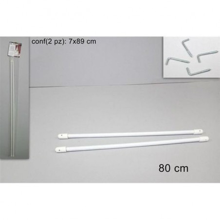 INGROSSO CASALINGHI ASTE PER TENDA PLASTIFICATA 80CM 45/6 8034048121696 INGROSSO FERRAMENTA E IDRAULICA