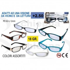 INGROSSO TABACCHERIA OCCHIALI GRADUATI +2