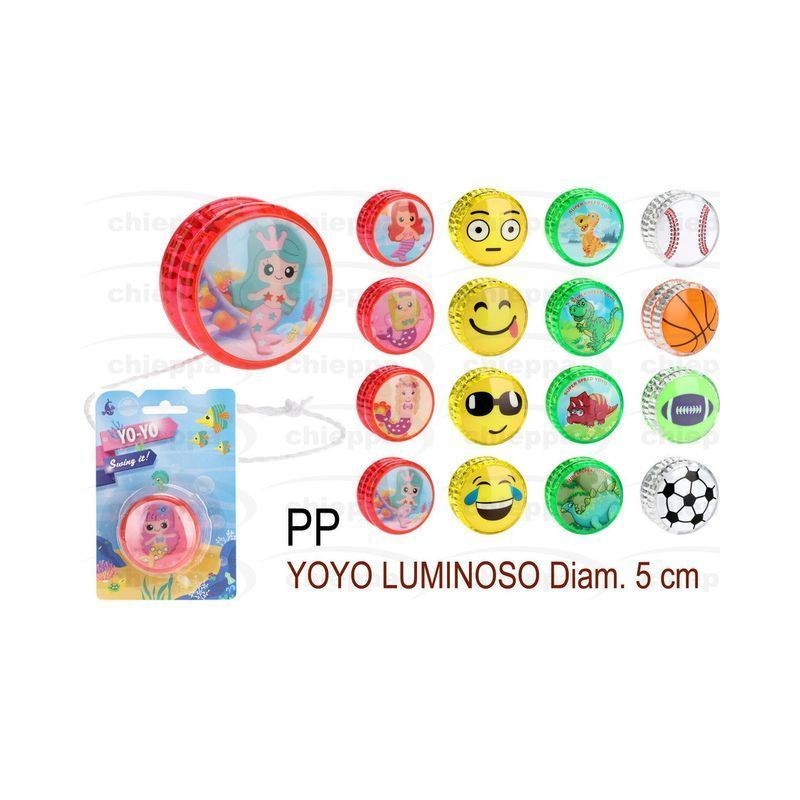 YOYO LUMINOSO CM.5 EAN 8720573539180 INGROSSO GIOCHI DA EDICOLA