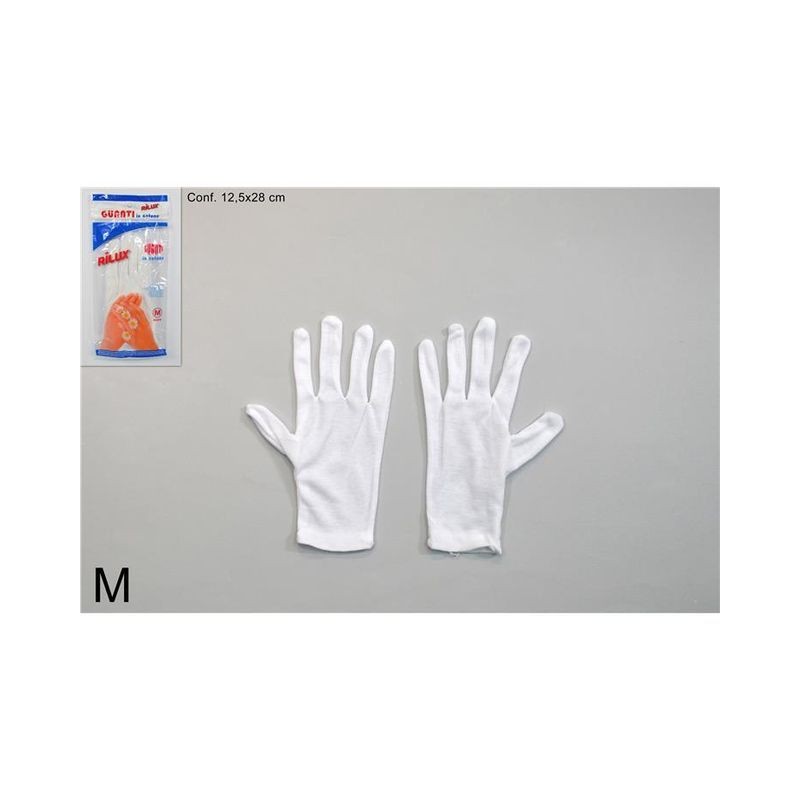 GUANTI BIANCHI M EAN 8027501069130 INGROSSO GUANTI DA LAVORO