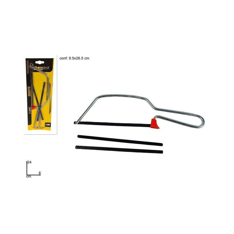 SEGHETTO C/3 LAME EAN 8027501126055 INGROSSO ATTREZZI LAVORO E ACCESSORI