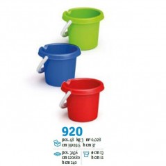 INGROSSO ARTICOLI MARE SECCHIELLO DIAM 13 SINGOLO 8002936920003 INGROSSO ARTICOLI ESTIVI SECCHIELLI MARE VUOTI