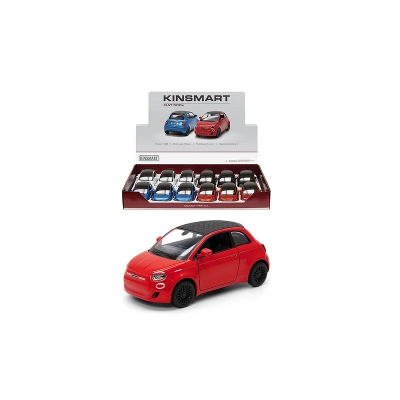 FIAT 500E 4COL. 1:28 EAN 8059395896974 INGROSSO GIOCHI DA EDICOLA