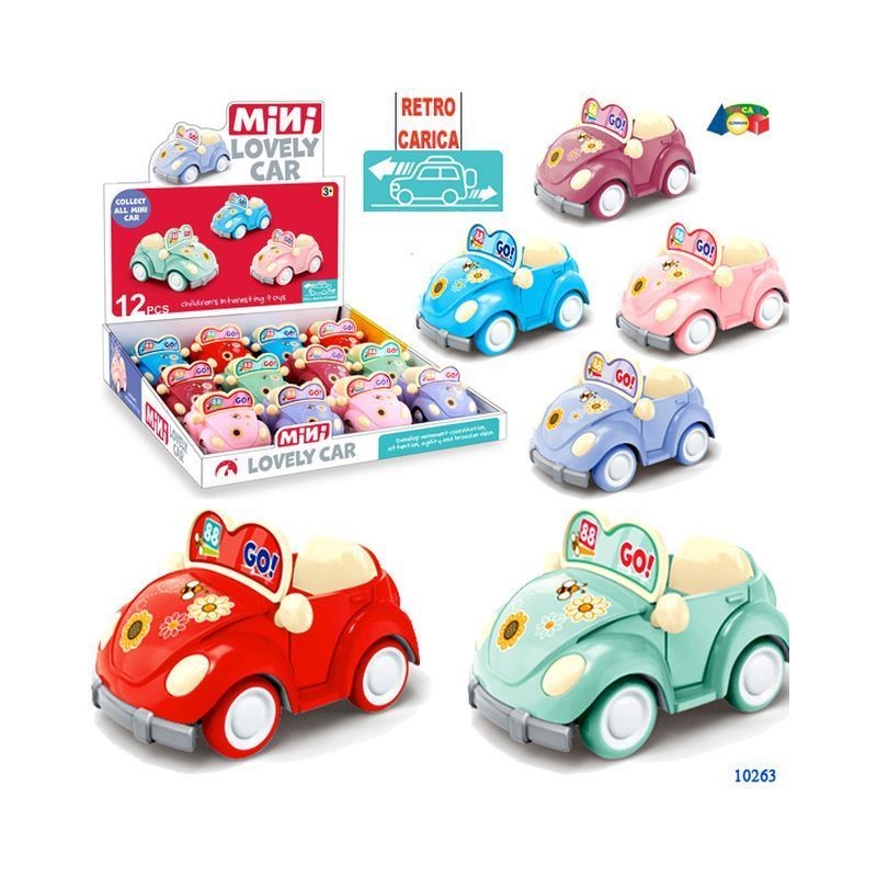 AUTO CABRIO FUNNY RETROCARICA ASS EAN 8057438020096 INGROSSO GIOCHI DA EDICOLA