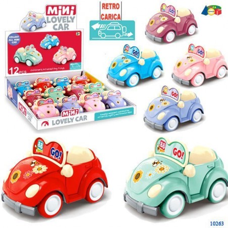 AUTO CABRIO FUNNY RETROCARICA ASS EAN 8057438020096 INGROSSO GIOCHI DA EDICOLA