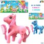 BUSTA PONY FLOCCATO IL MIO DOLCE PONY AS EAN 8057438020584 INGROSSO BUSTE ANIMALI GIOCATTOLO