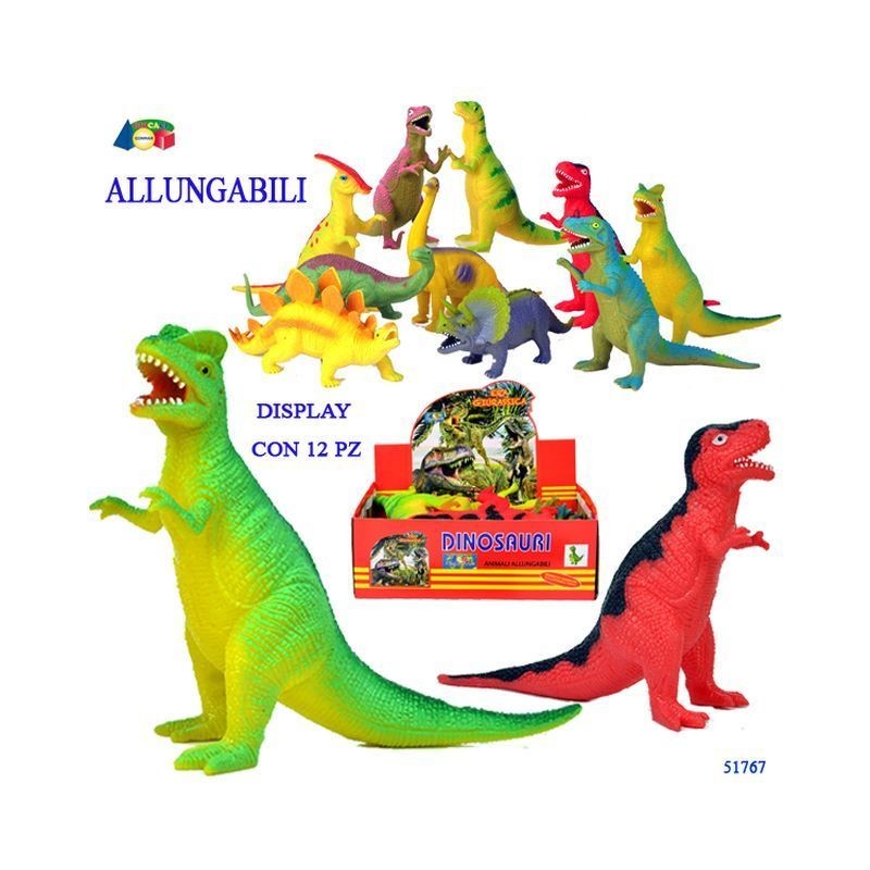 DINOSAURO ALLUNGABILE ASS EAN 8057438029426 INGROSSO GIOCHI DA EDICOLA
