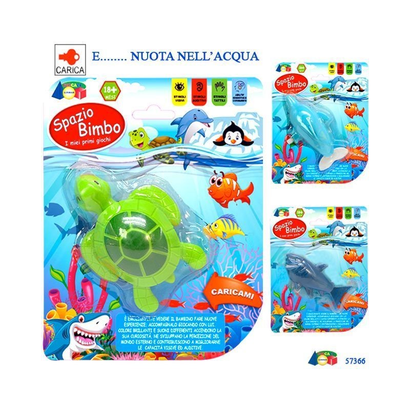SET SQUALO O DELFINO O TARTARUGA A CARIC EAN 8057438025893 INGROSSO GIOCHI DA EDICOLA