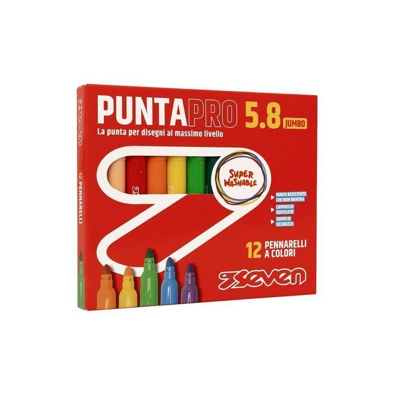 PENNARELLI PUNTAPRO 5.8 - SCATOLA DA 12 EAN 8055714165899 INGROSSO PENNARELLI