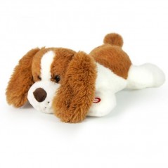 INGROSSO PELUCHE CANE BIANCO-MARRONE NINNA NANNA L40CM 8009549239744 INGROSSO GIOCHI E GIOCATTOLI PELUCHE MORBIDOSI
