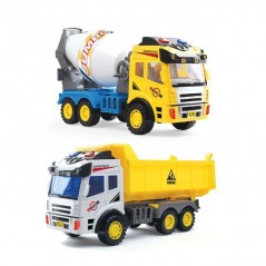 INGROSSO MODELLINO CAMION RIBALTA E BETONIERA H25XL40CM ASS 8009549372656 INGROSSO ARTICOLI ESTIVI MEZZI E BARCHETTE