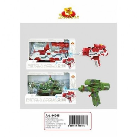 PISTOLA ACQUA TRASFORMABILI ASS. EAN 8009549440485 INGROSSO PISTOLE ACQUA E SPRUZZATORI