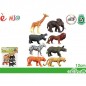 ANIMALI SAVANA 8PZ BUSTA 35X29 EAN 8052286071610 INGROSSO BUSTE ANIMALI GIOCATTOLO