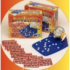 INGROSSO GIOCATTOLI TOMBOLA SUPER AUTOMATICA 48 CARTELLE 8000888001214 GIOCHI E GIOCATTOLI GIOCHI DI SOCIETA